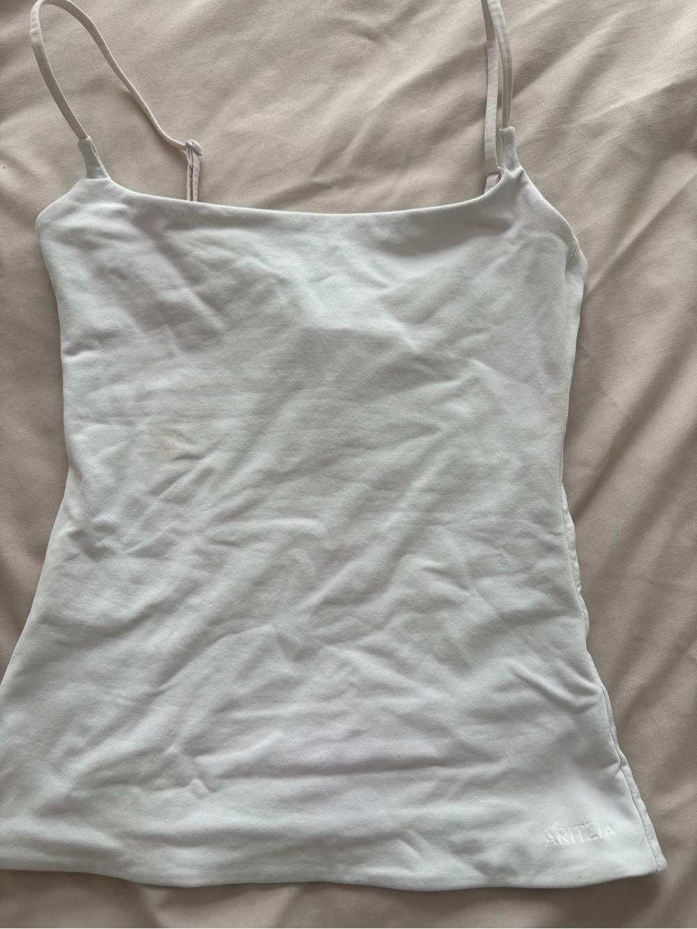 Aritzia White Spaghetti Strap Camisole
